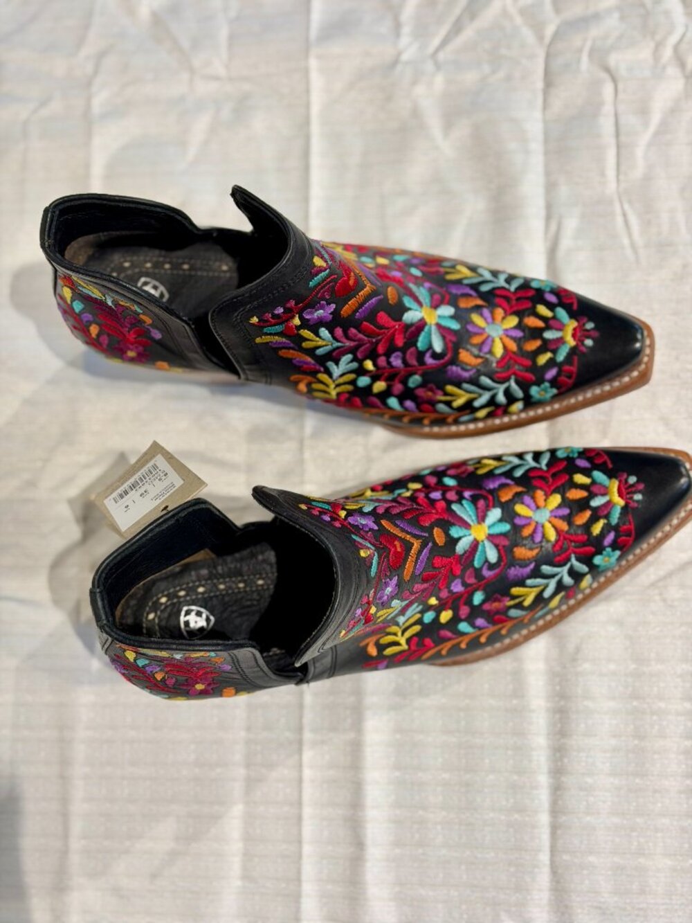 Ariat Women's Dixon Floral Brooklyn Size 8.5 - Picture 2 of 10